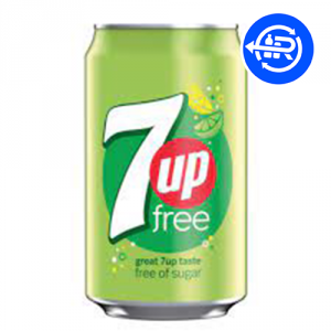 DRS Sugar Free 7up Cans 24x330ml