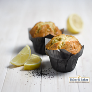 Lemon & Poppy Seed Muffin 24x125g
