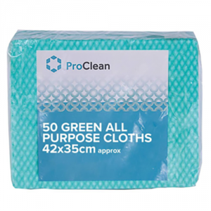 All Purpose Cloths Green 20x50