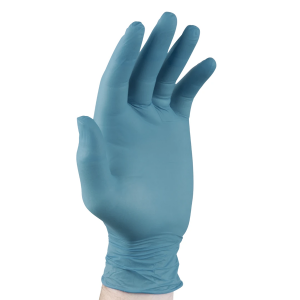 Blue PF Nitrile Gloves XL 10x100
