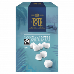 White Rough Sugar Cubes 8x1kg