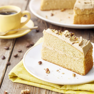 Coffee & Walnut Cake 1x14ptn