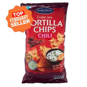 Santa Maria Chilli Tortilla Chips 12x475g