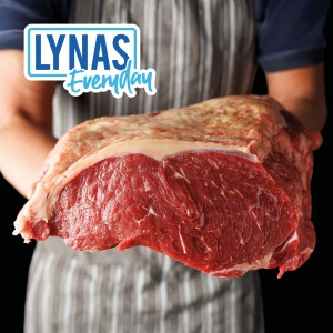 Lynas Everyday Fresh Beef Striploin 5-7kg (Per Kg)