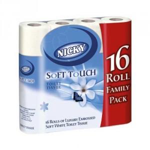 Nicky Toilet Tissue 5x16Pack