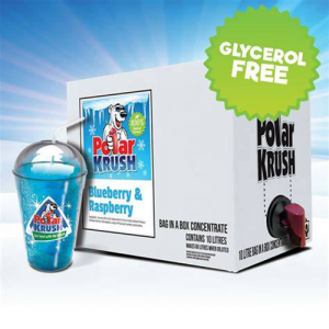Polar Krush Blue Raspberry 2x10ltr (Glycerol Free)