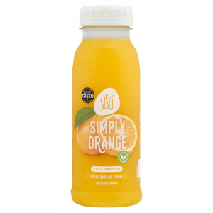 SiSú Simply Orange Juice Cold Pressed Juice 6x250ml