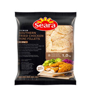Seara Southern Fried Mini Chicken Fillets 10x1kg
