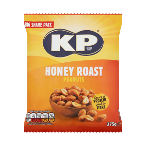 KP Honey Roasted Peanuts 6x375g