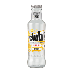 Club Slimline Tonic Water 24x125ml NRB