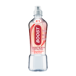 Boost Hydration Water 12x500ml (Strawberry & Peach)