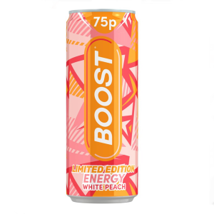 Boost White Peach 75p 24x500ml