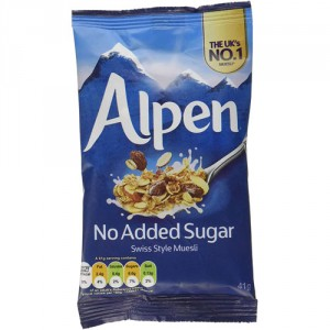 Alpen Sachet No Add Sugar 30x41g