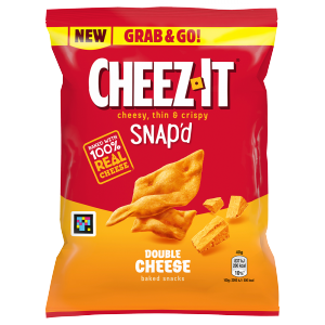 Cheeze-it Snap'd Double Cheese Crackers 40g (20 Pack)
