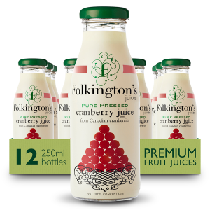 Folkingtons Cranberry 12x250ml