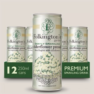 Folkingtons Elderflower 12x250ml 