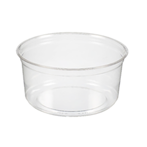 Zeus 12oz Round Clear MD Pot 1x500 (Acai/Deli pots)