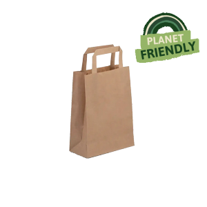 Brown Handle Bag Medium 1x250