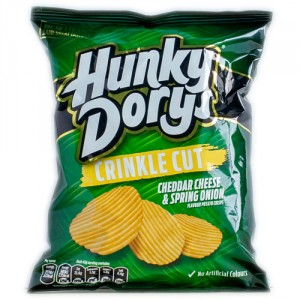 Hunky Dory Cheese & Onion Crisps 50x37g