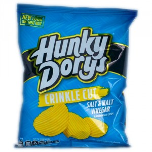 Hunky Dory Salt & Vinegar Crisps 50x37g