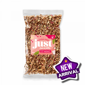 Just Live a Little Gluten Free Raspberry Coconut Cashew Granola 4x1kg