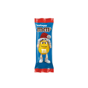 M&Ms Crispy Santa Bar 32x29g