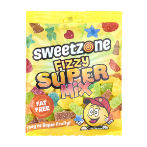 SweeZone Fizzy Super Mix 12 x 170g Bags