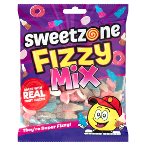 SweetZone Fizzy Mix 12 x 180g Bags