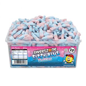 Fizzy Pink Blue Bottles 2p 1x6 Tubs