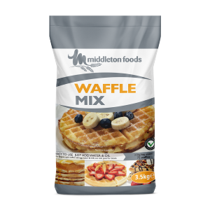 Waffle Mix 4x3.5kg (Middleton Foods)