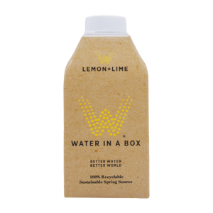 Water in a Box Lemon & Lime Spring Water 12x500ml (Framptons)