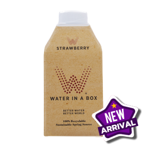 Water in a Box Strawberry Spring Water 12x500ml (Framptons)