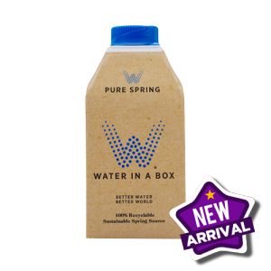 Water in a Box Natural Spring Water 12x500ml (Framptons)
