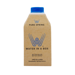 Water in a Box Natural Spring Water 12x500ml