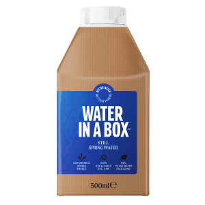 Water in a Box Natural Spring Water 12x500ml