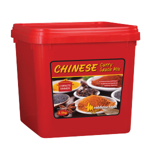 Chinese Curry Sauce Mix 4x2.5kg