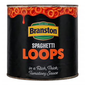Branston Spaghetti Loops In Tomato Sauce 6x2.62kg