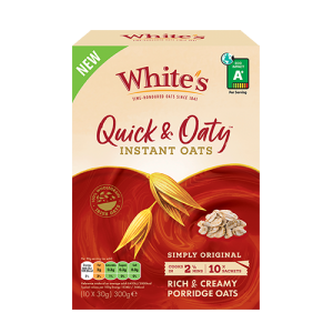 Whites Quick & Oaty Instant Oats 10x30g