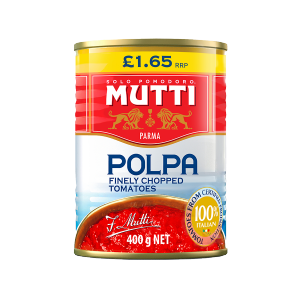 Mutti Chopped Tomatoes 6x400g (PMP£1.65)