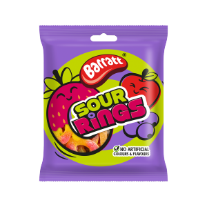 Barratt Sour Rings 12x140g