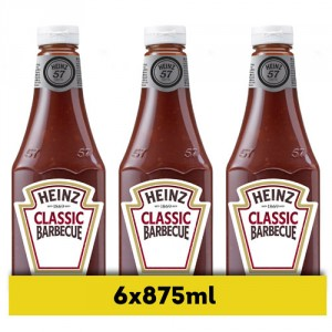 Heinz Barbecue Sauce 6X875ML