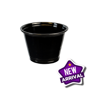 4oz Portion Black Pots 20x125