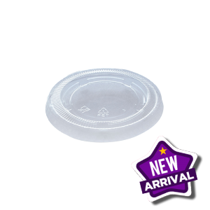 Clear Flat PET Lids 50x50 (4oz)