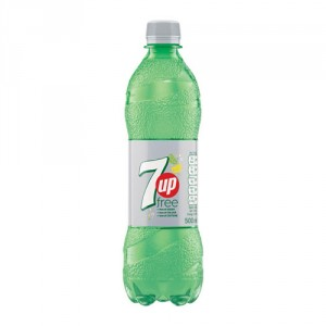 7UP Zero Bottles 24x500ml