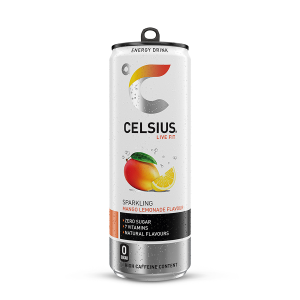 Celsius Sparkling Mango Lemonade 12x355ml (can)