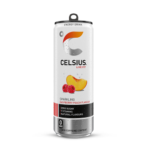 Celsius Sparkling Raspberry & Peach 12x355ml (Can)