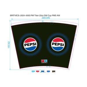 22oz Pepsi Cup 1x1000