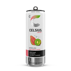 Celsius Sparkling Kiwi Guava 12x355ml (can)