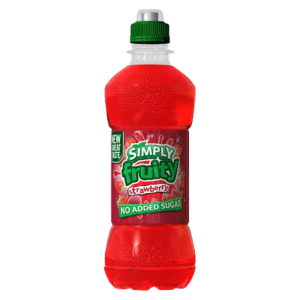 Simply Fruity Strawberry Juice Drink 12x330ml