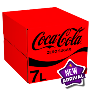 Coca-Cola Zero Sugar 7ltr Postmix Bag in Box 1x7ltr